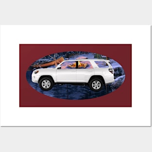 4RUNNER CAMPING Posters and Art